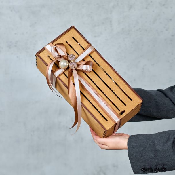 Подарочный новогодний бокс Тепло