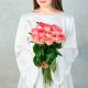 Букет из 11 розовых Российских роз